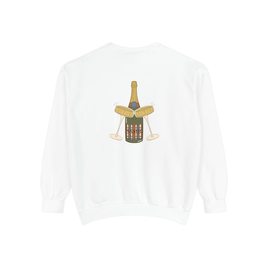 Sunset Sips Champagne Crewneck