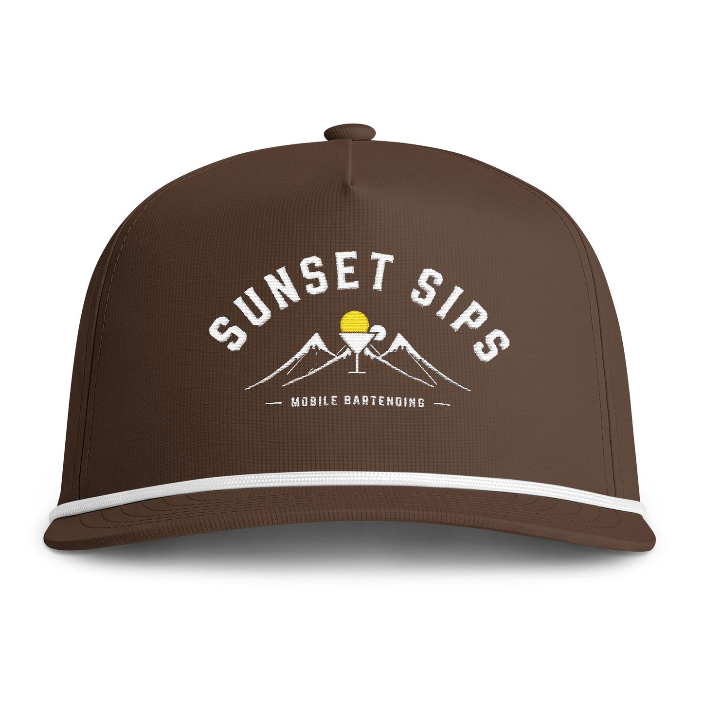Sunset Sips Rope Cap