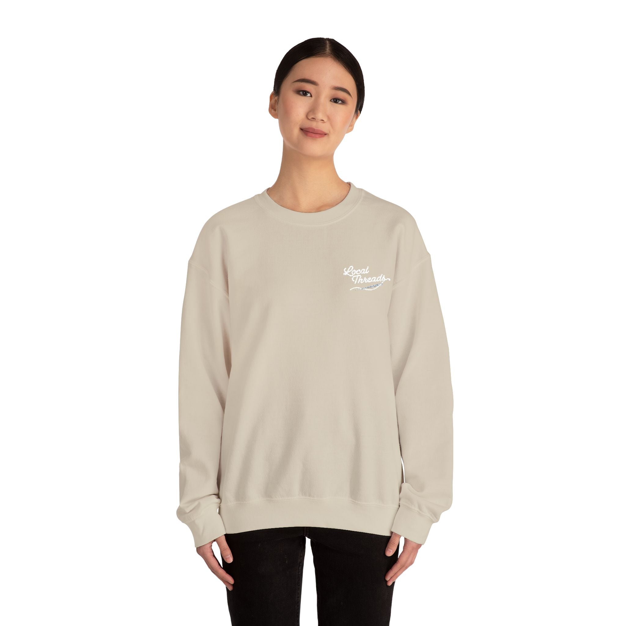 Local Threads Embroidered Crewneck