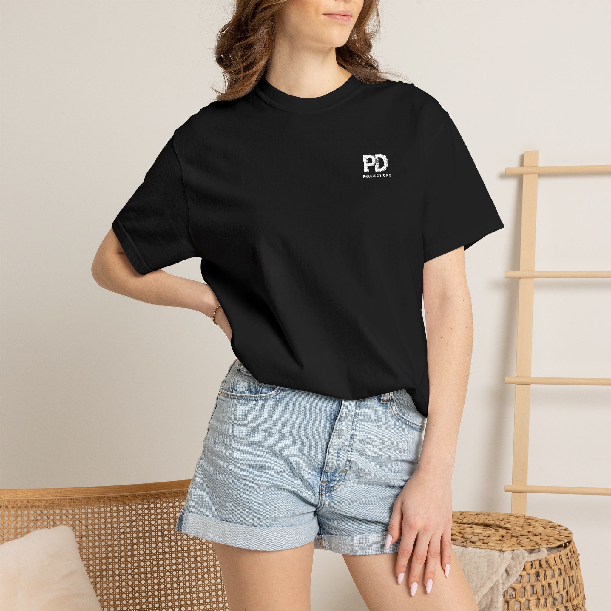 PD Productions Embroidered T-Shirt
