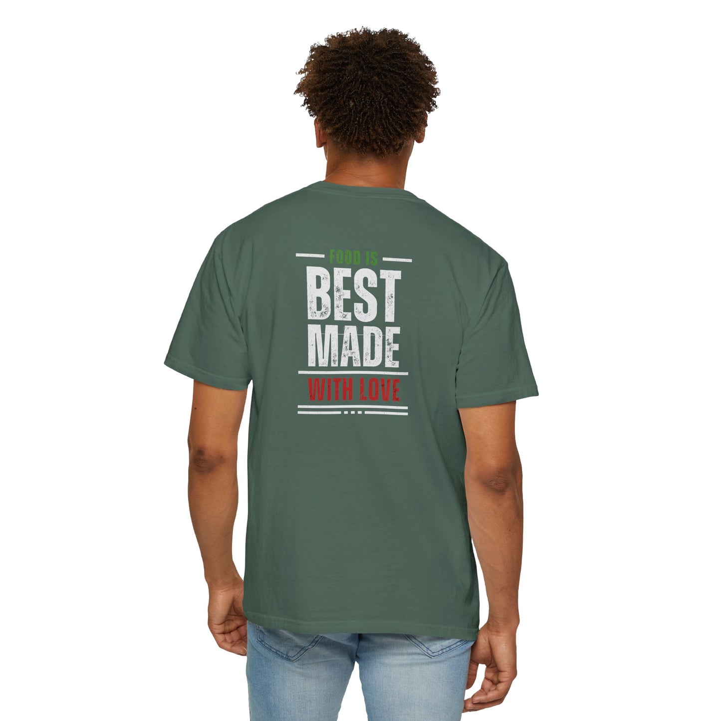 Paisani "Food is Best Made With Love" T-Shirt
