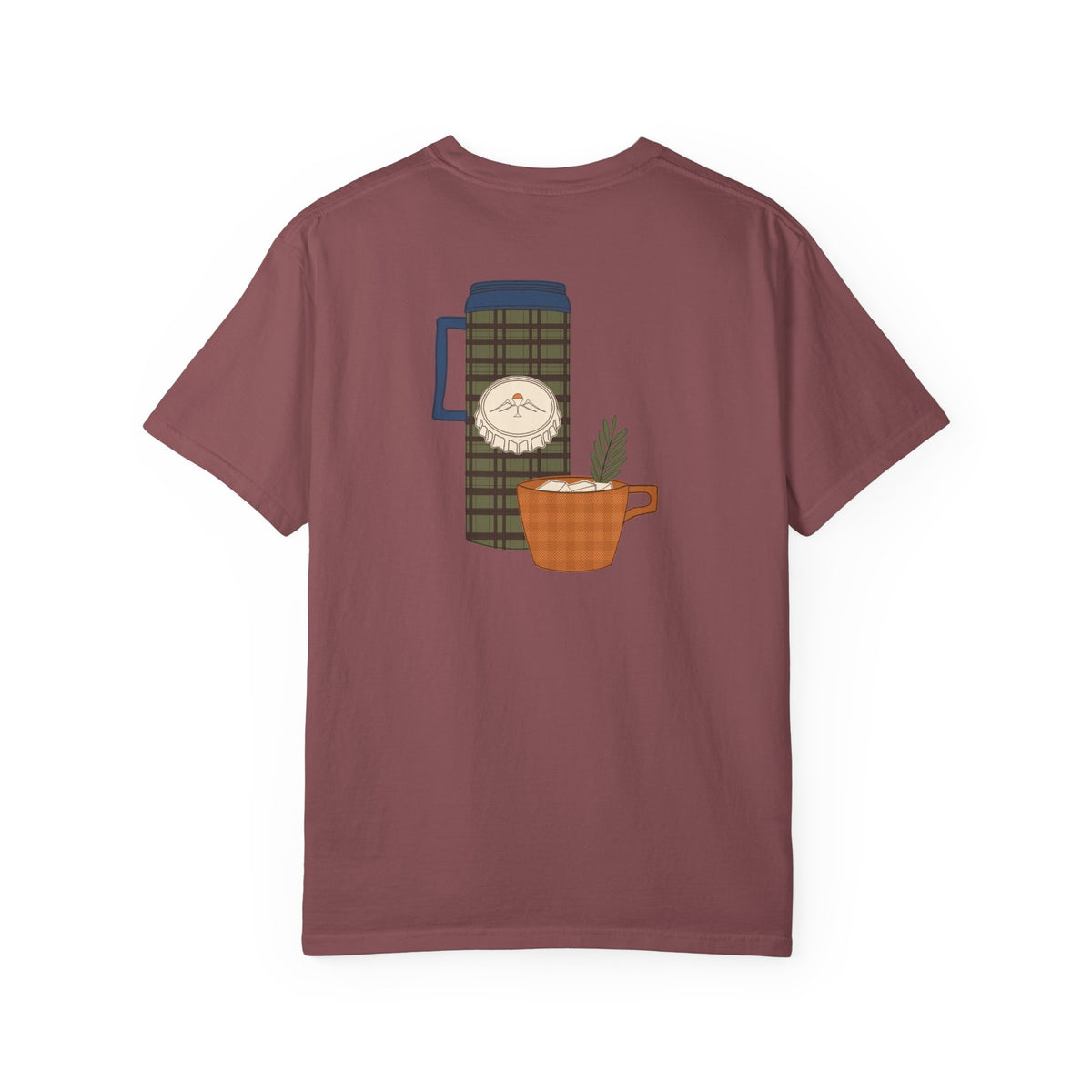 Sunset Sips Thermos T-Shirt