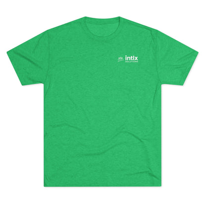 intlx Solutions Next-Level T-Shirt White Logo