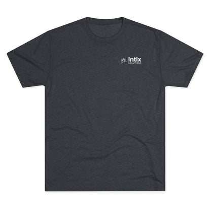 intlx Solutions Next-Level T-Shirt White Logo
