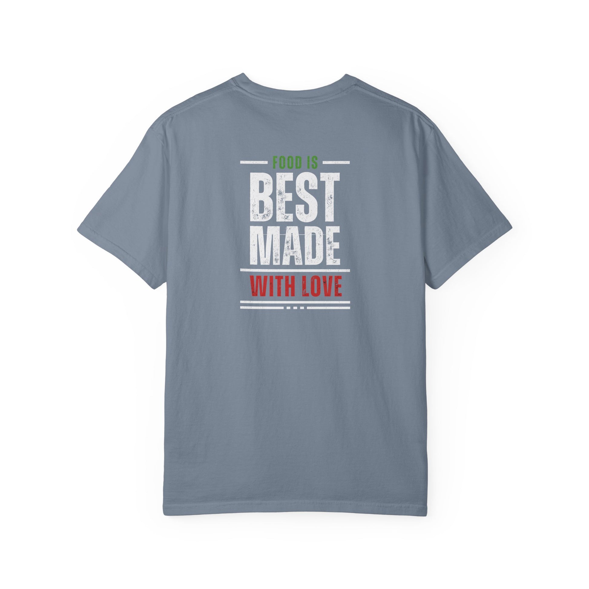 Paisani "Food is Best Made With Love" T-Shirt