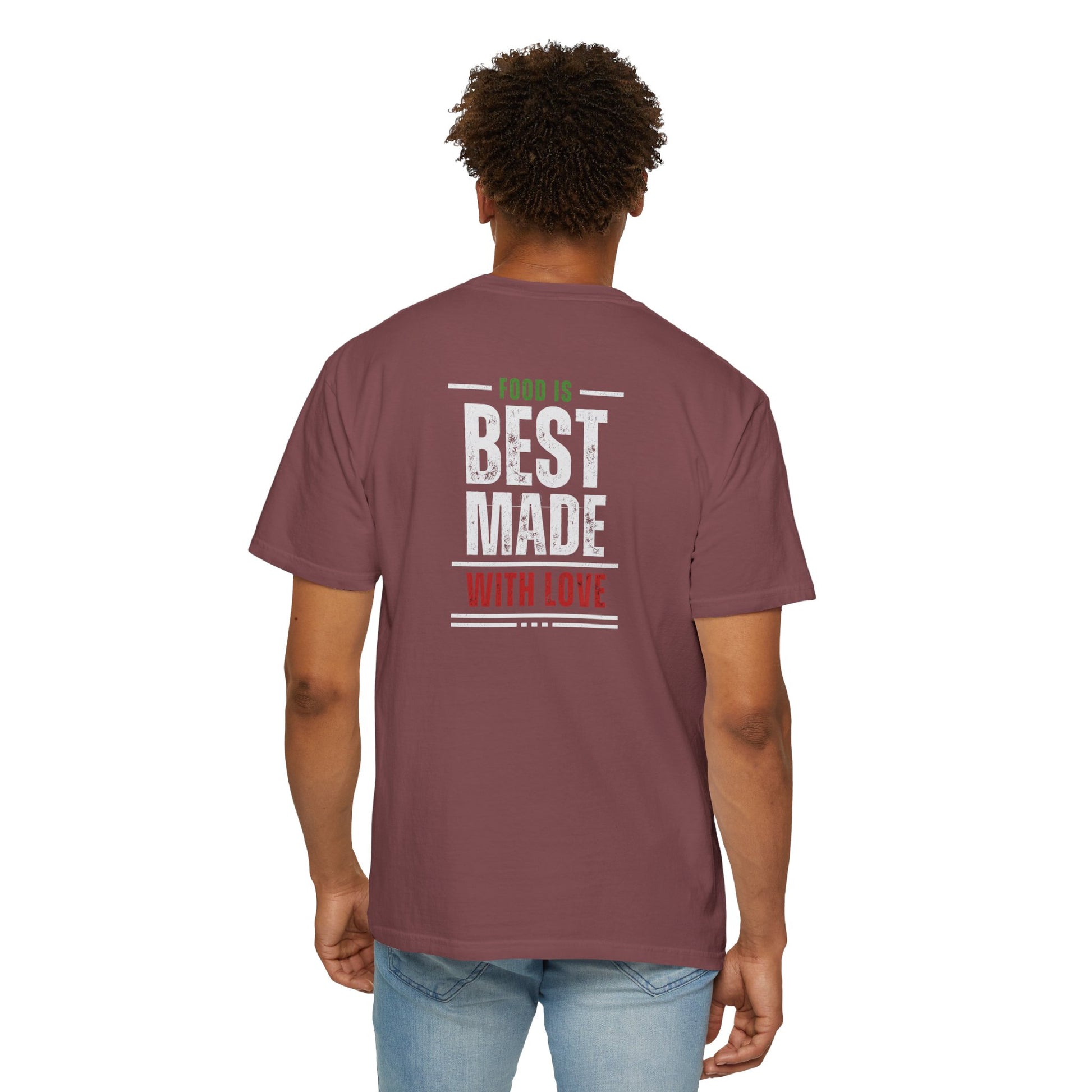 Paisani "Food is Best Made With Love" T-Shirt