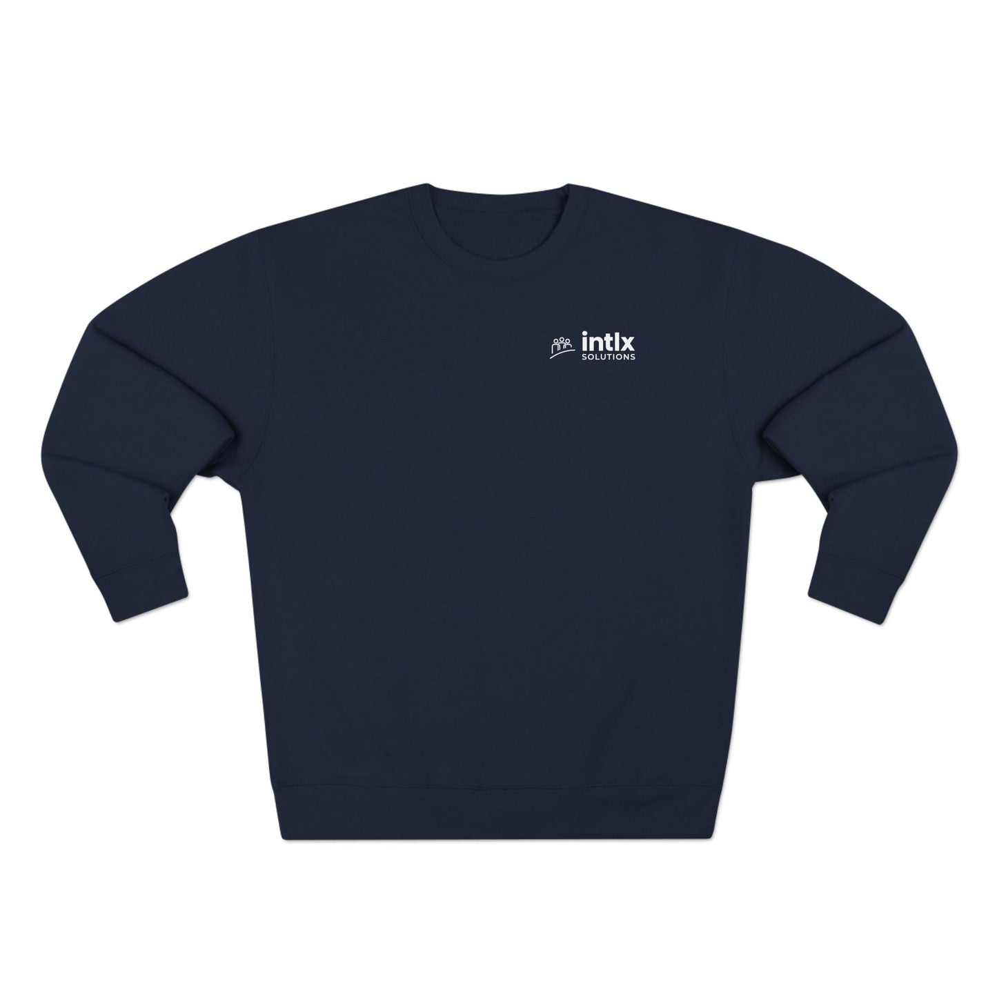 intlx Solutions Crewneck White Logo