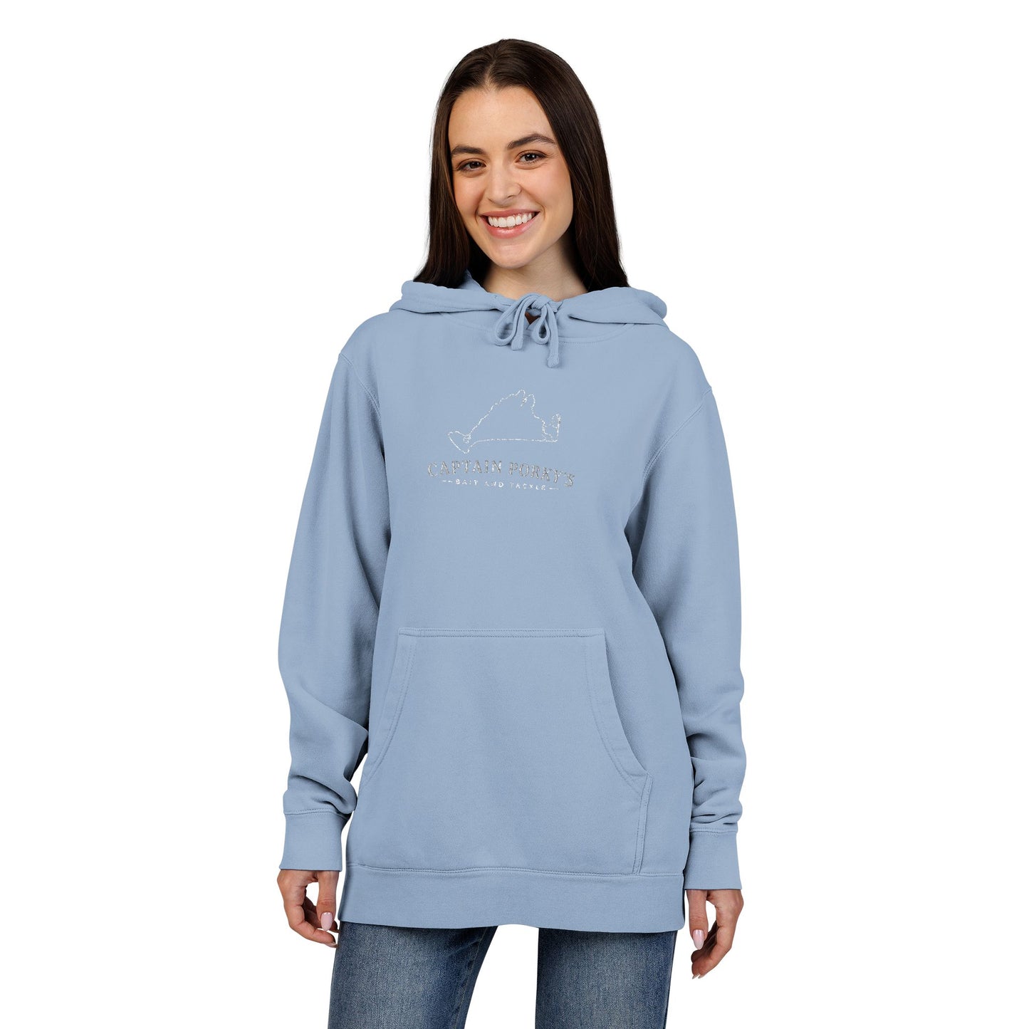 Capt. Pork's Bait & Tackle Embroidered Island Hoodie