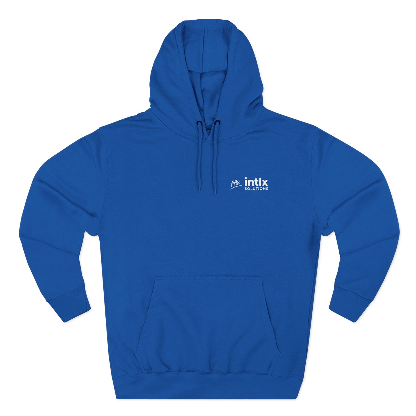 intlx Solutions Hoodie White Logo