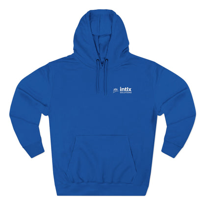 intlx Solutions Hoodie White Logo