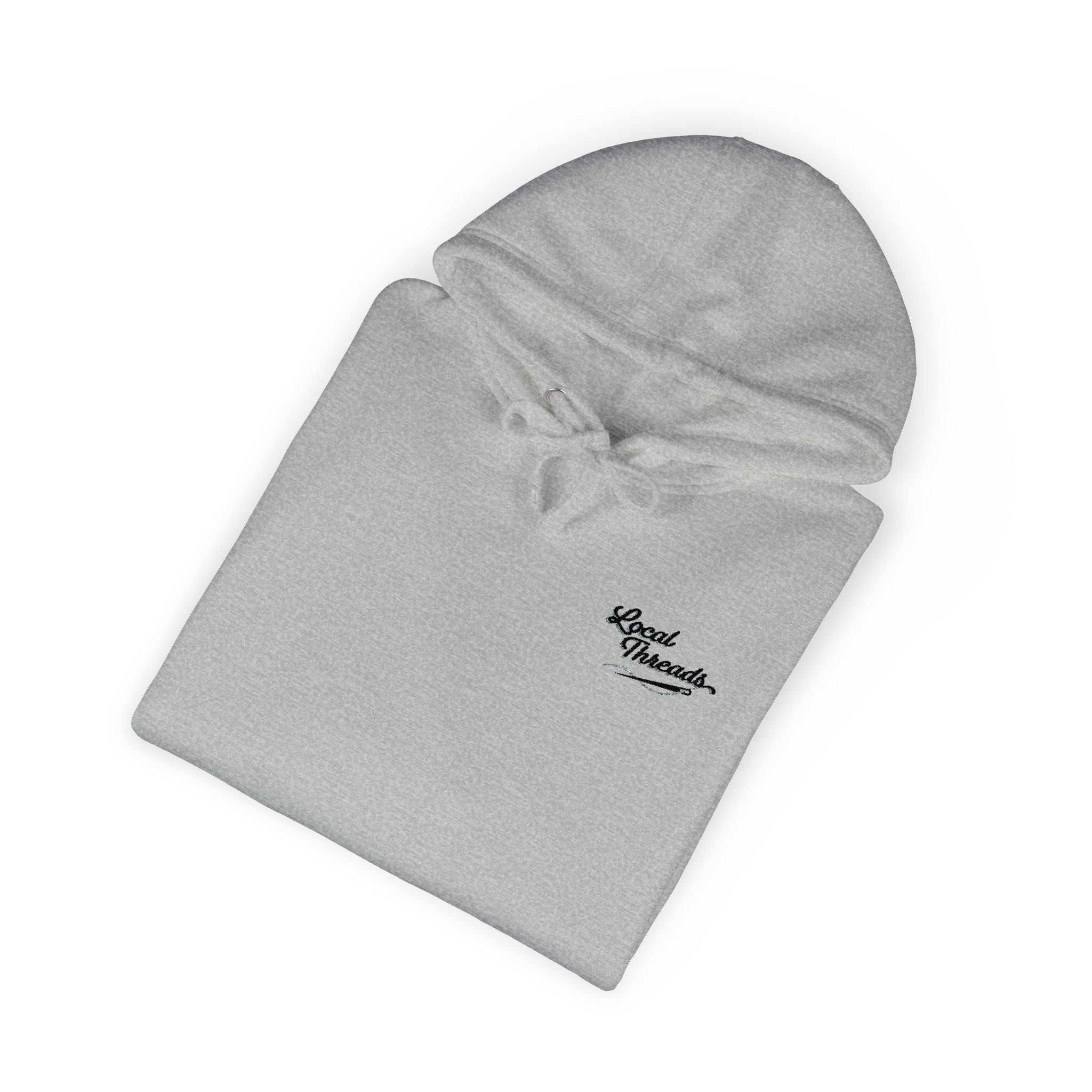 Local Threads Embroidered Cotton String Hoodie