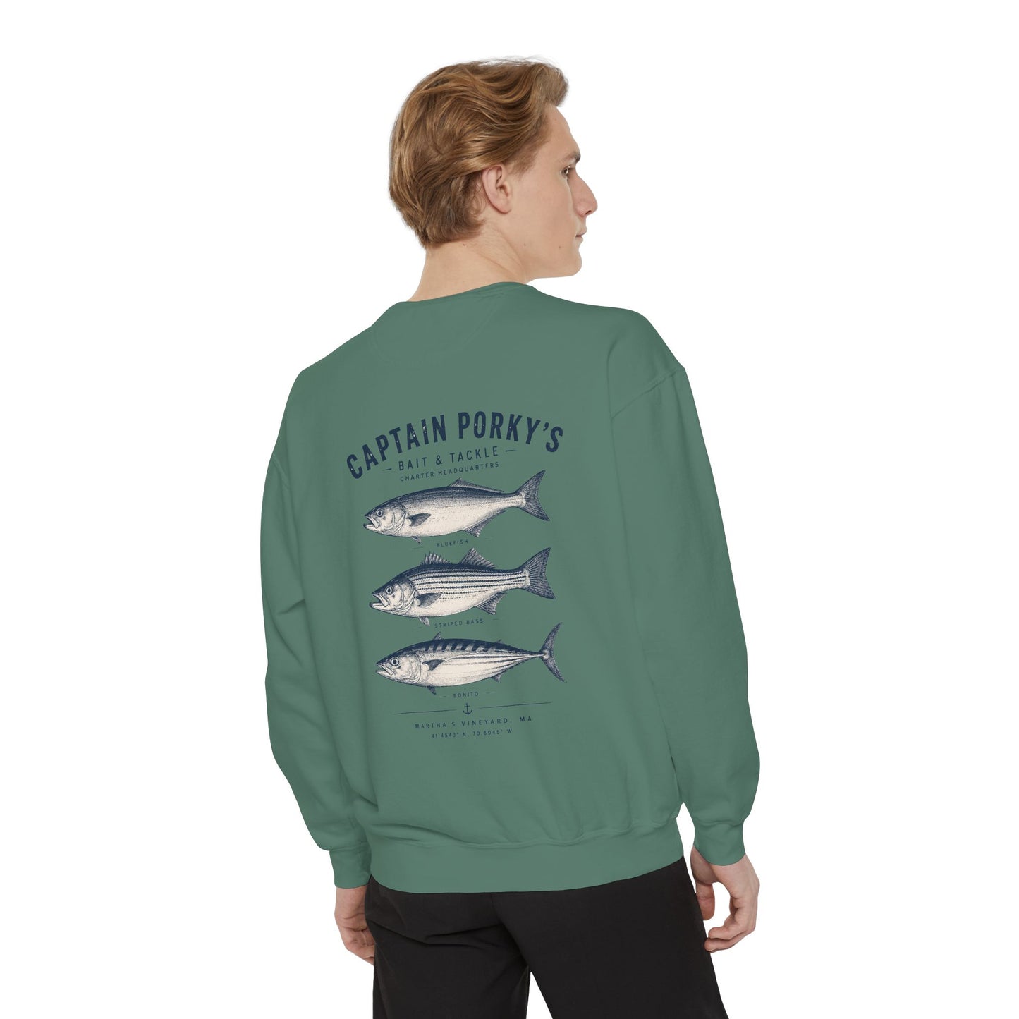 Capt. Porky’s Bait & Tackle Gamefish Crewneck