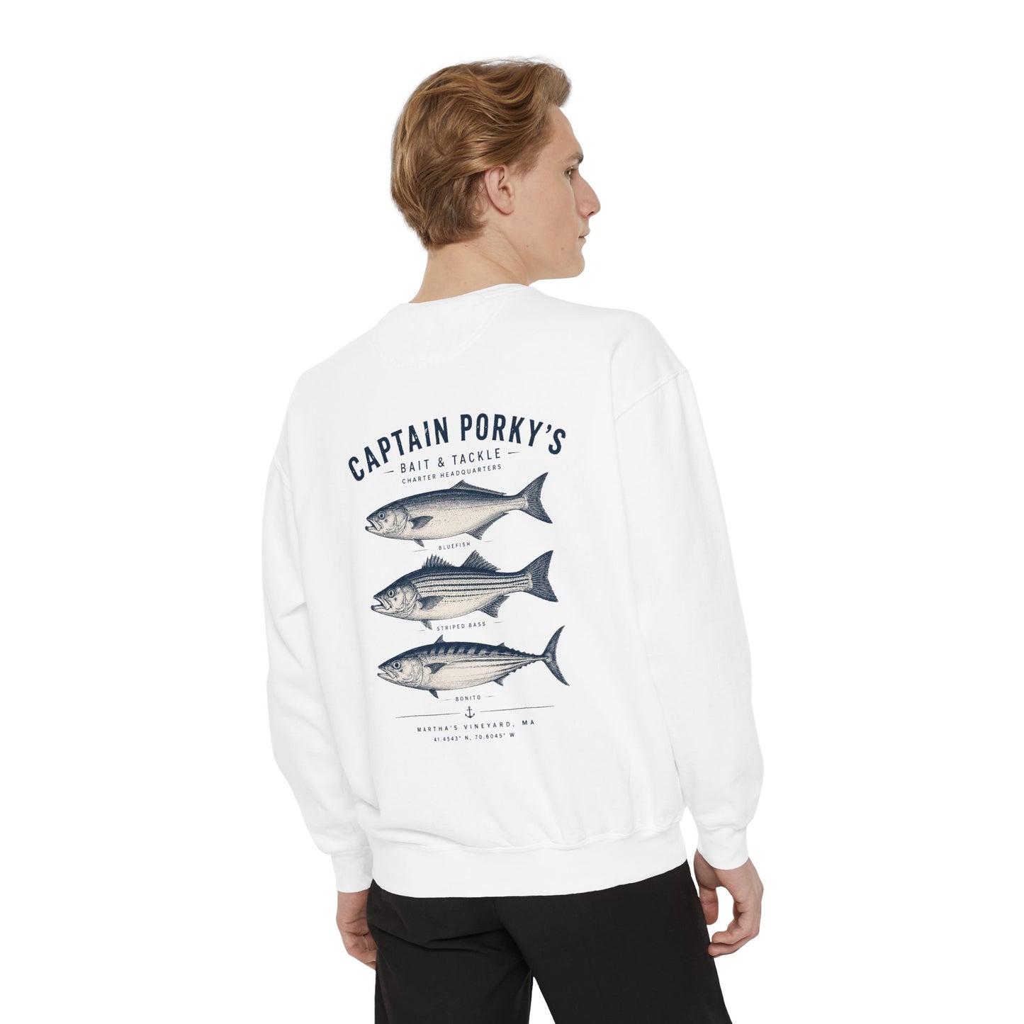 Capt. Porky’s Bait & Tackle Gamefish Crewneck