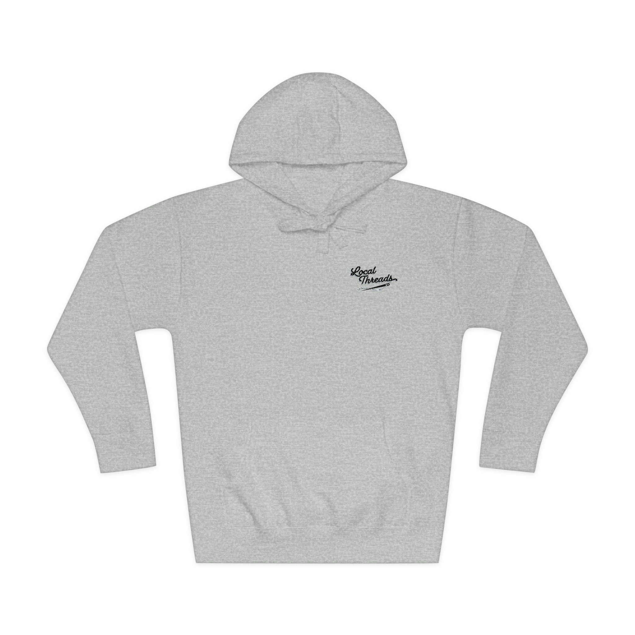 Local Threads Embroidered Cotton String Hoodie