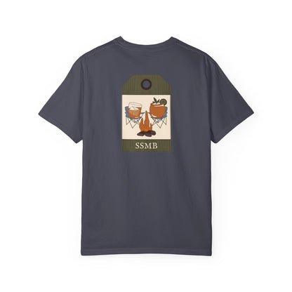 Sunset Sips Vintage Tag T-Shirt