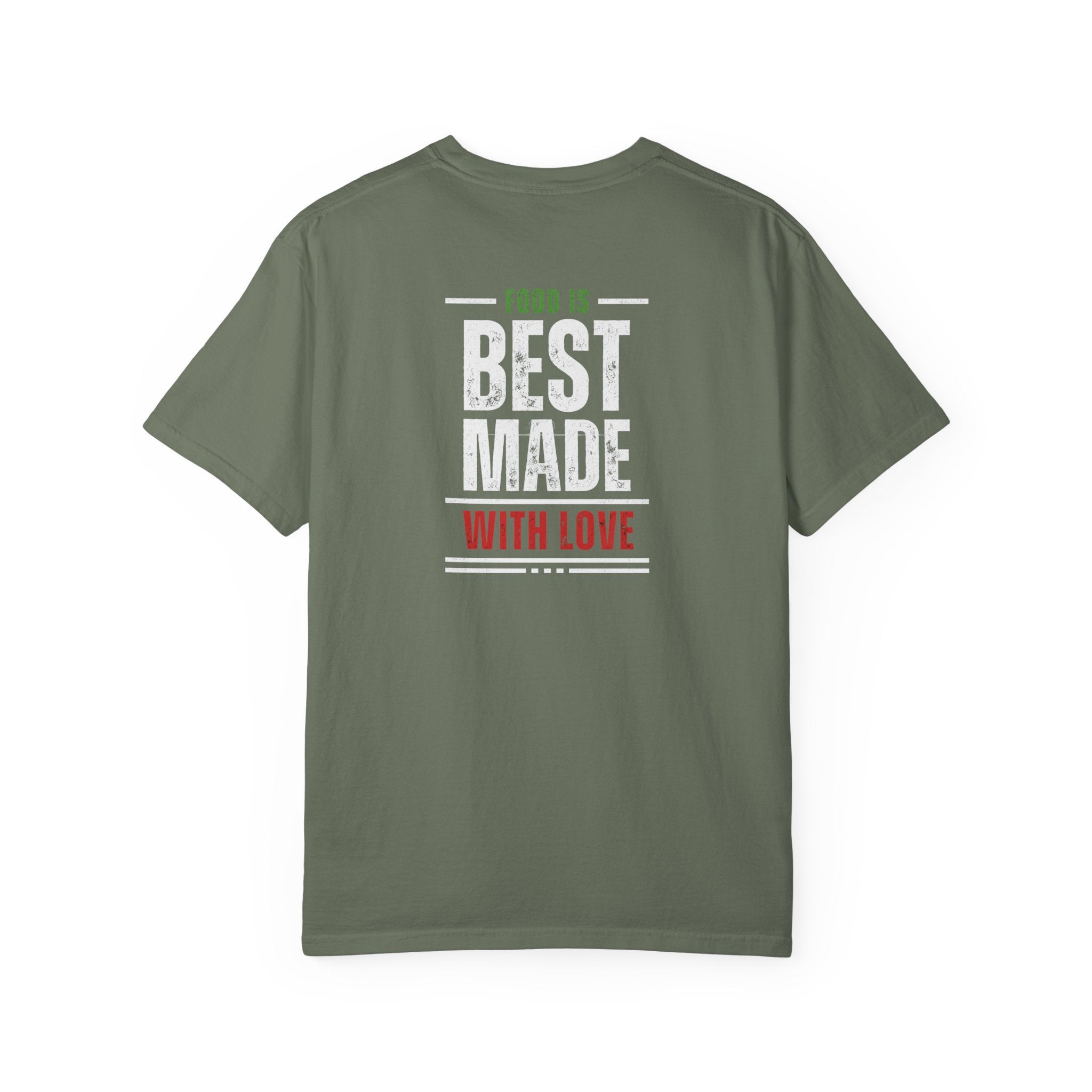 Paisani "Food is Best Made With Love" T-Shirt