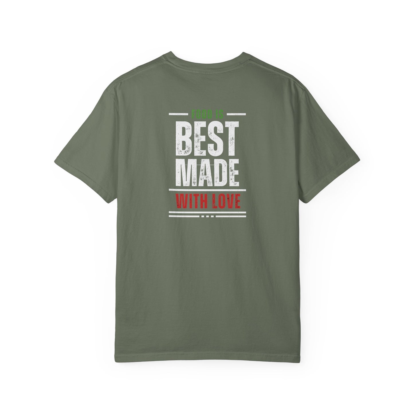 Paisani "Food is Best Made With Love" T-Shirt