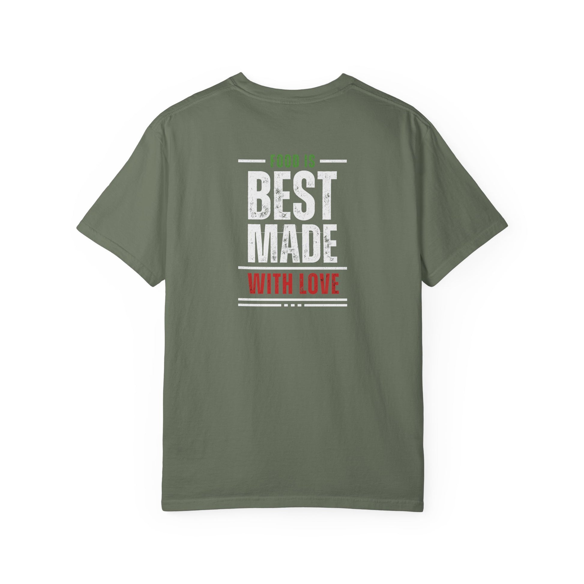 Paisani "Food is Best Made With Love" T-Shirt