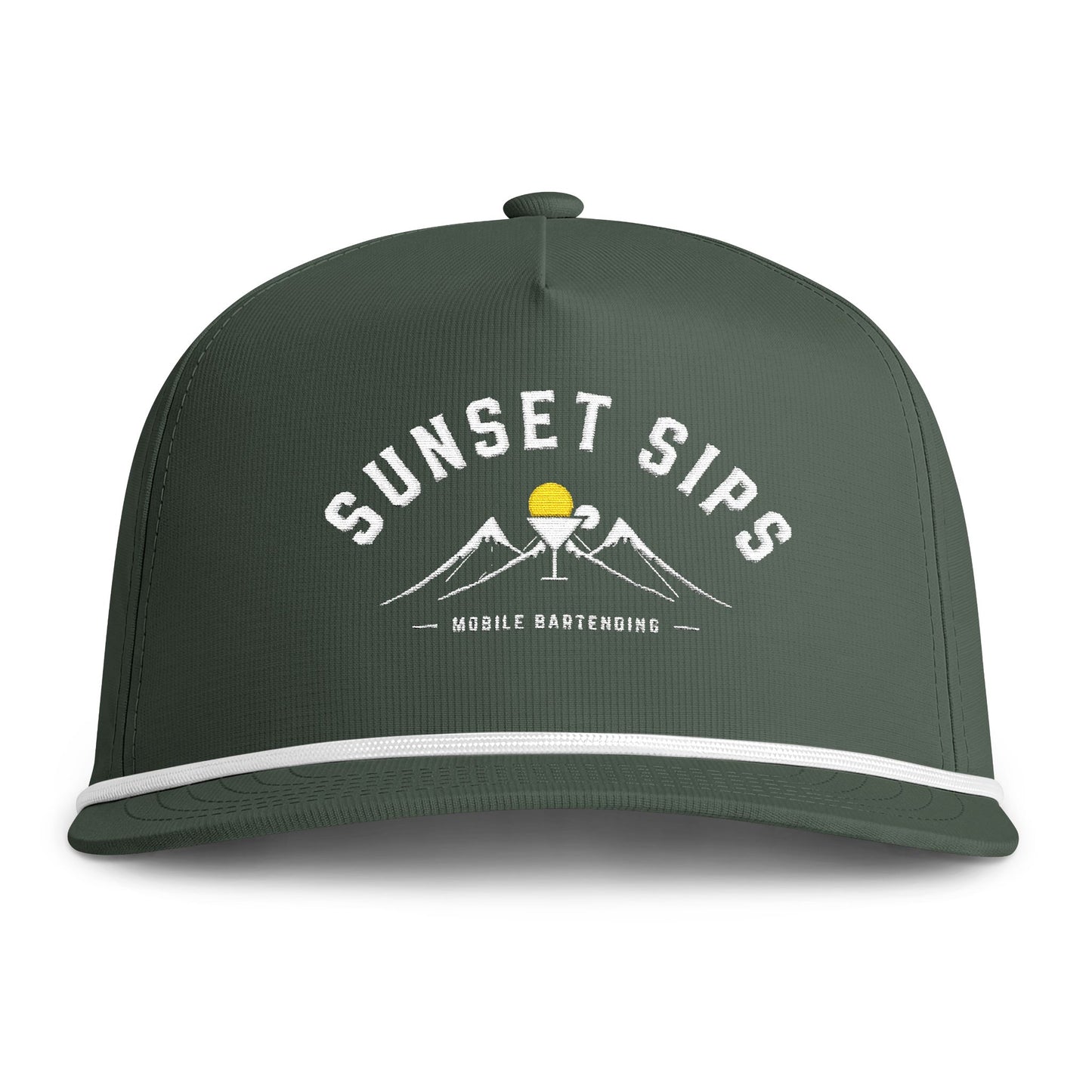 Sunset Sips Rope Cap