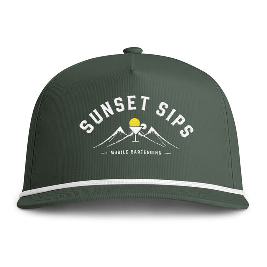 Sunset Sips Rope Cap