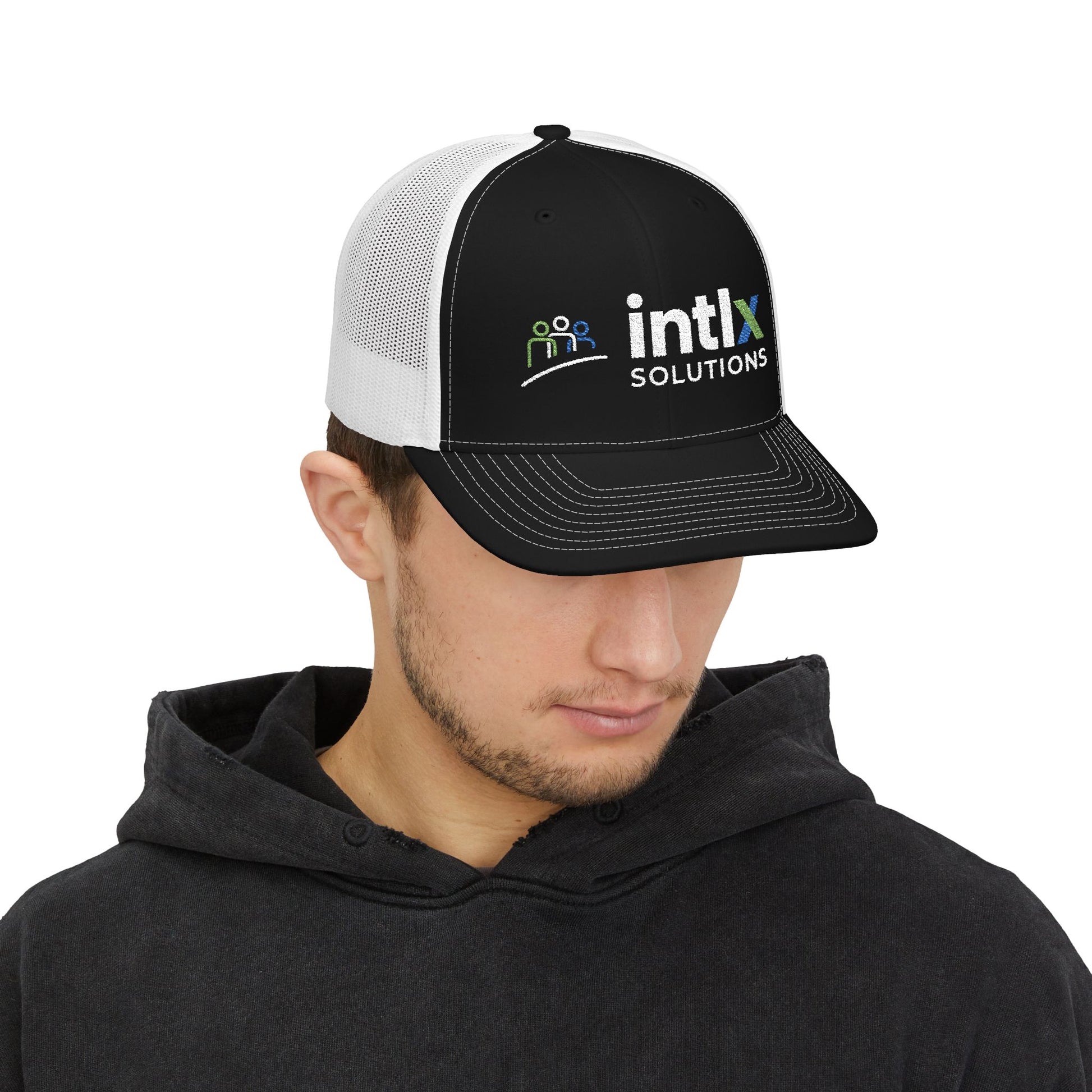 intlx Solutions Trucker Cap Color Logo