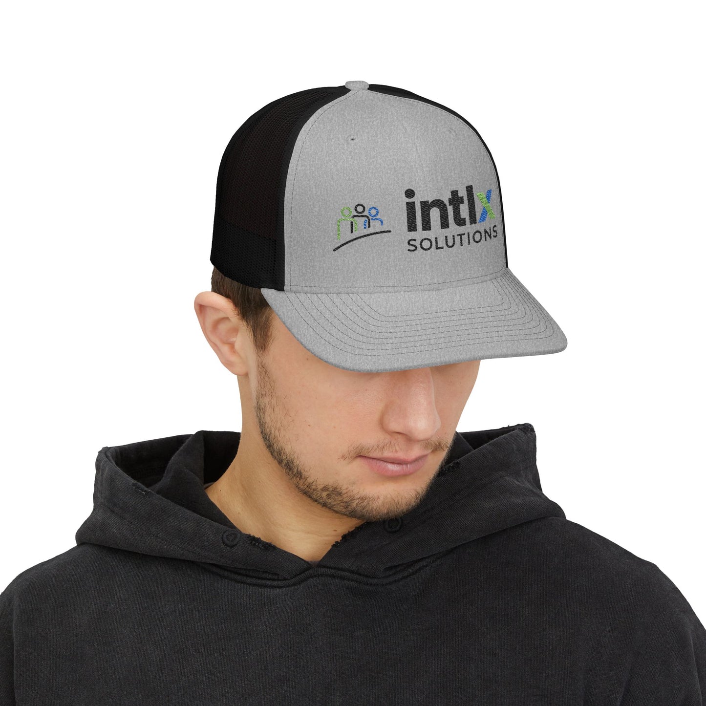 intlx Trucker Cap Color Logo