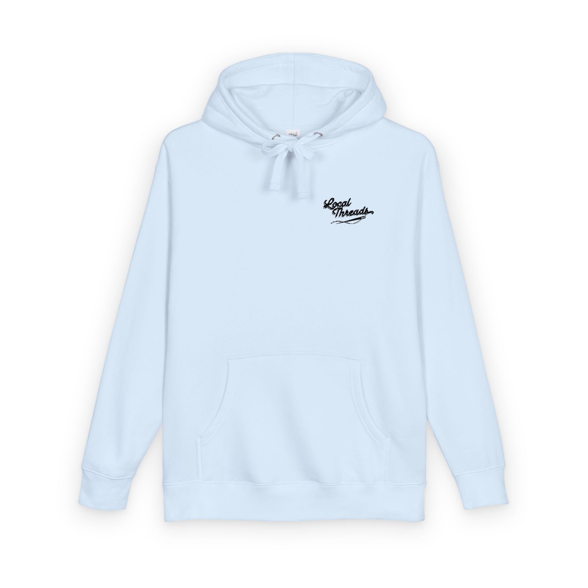 Local Threads Embroidered Cotton String Hoodie