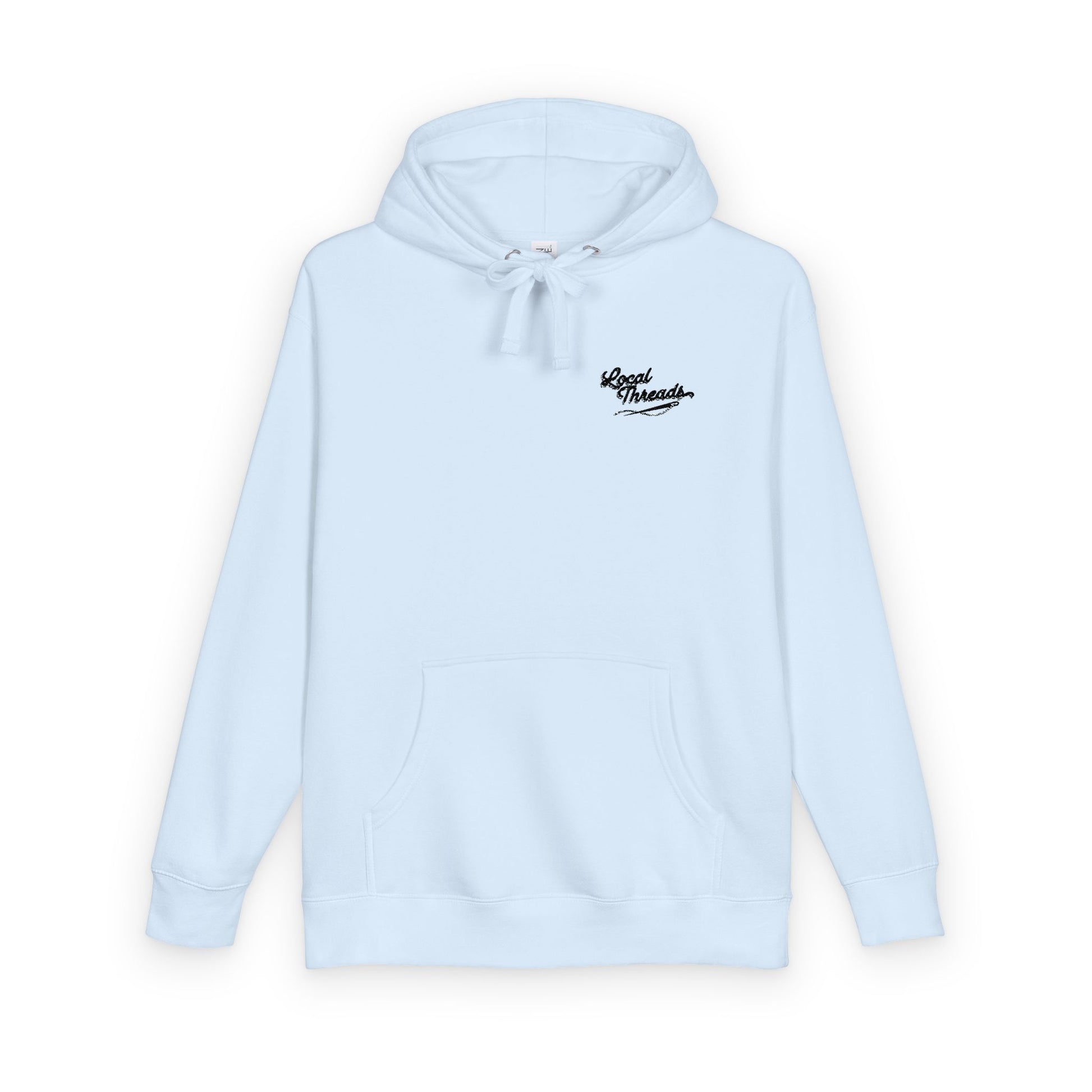 Local Threads Embroidered Cotton String Hoodie