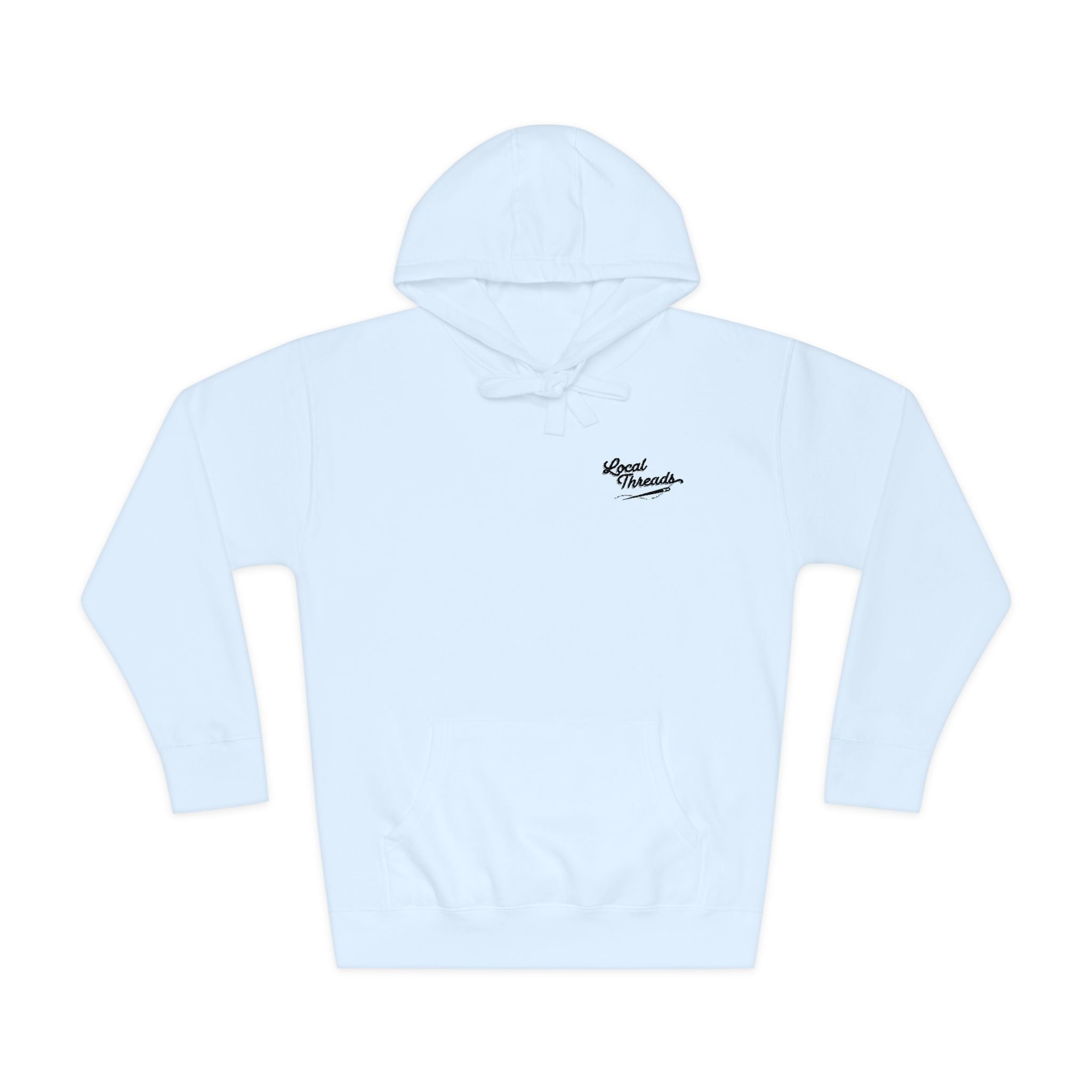 Local Threads Embroidered Cotton String Hoodie
