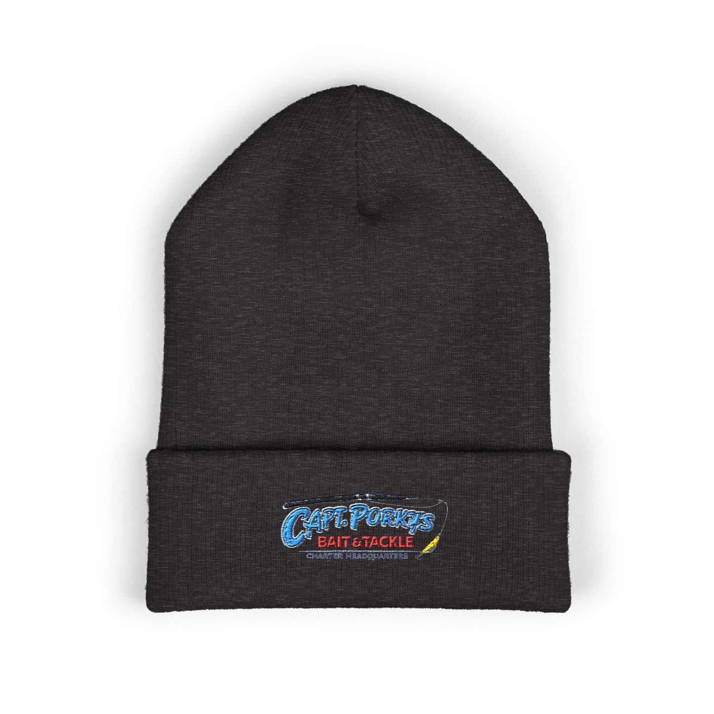 Capt. Porky's Bait & Tackle Embroidered Beanie