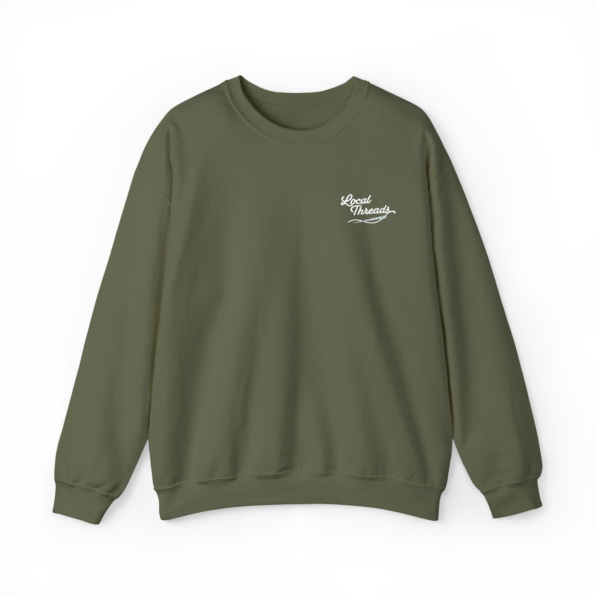 Local Threads Embroidered Crewneck