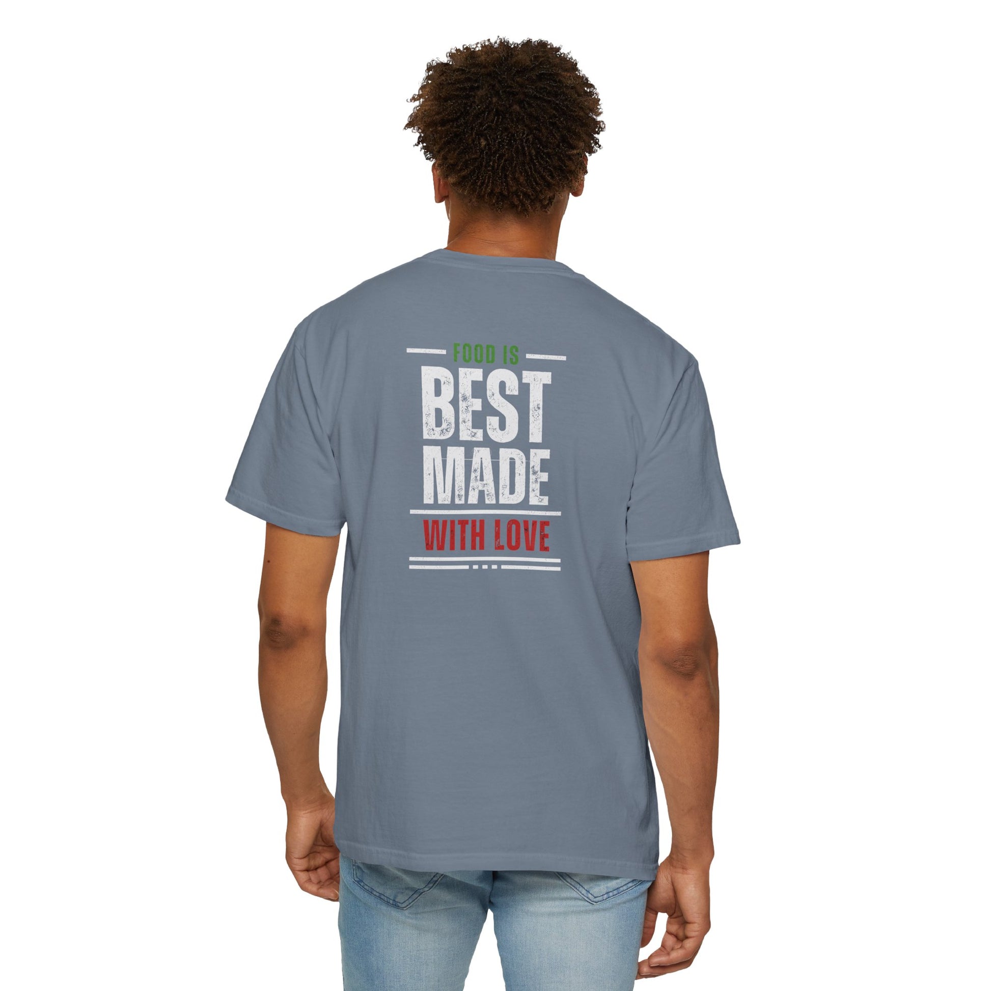 Paisani "Food is Best Made With Love" T-Shirt