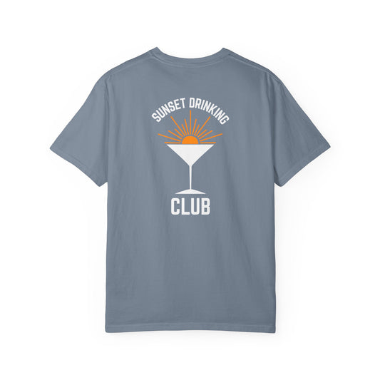 Sunset Sips Mobile Bartending T-Shirt