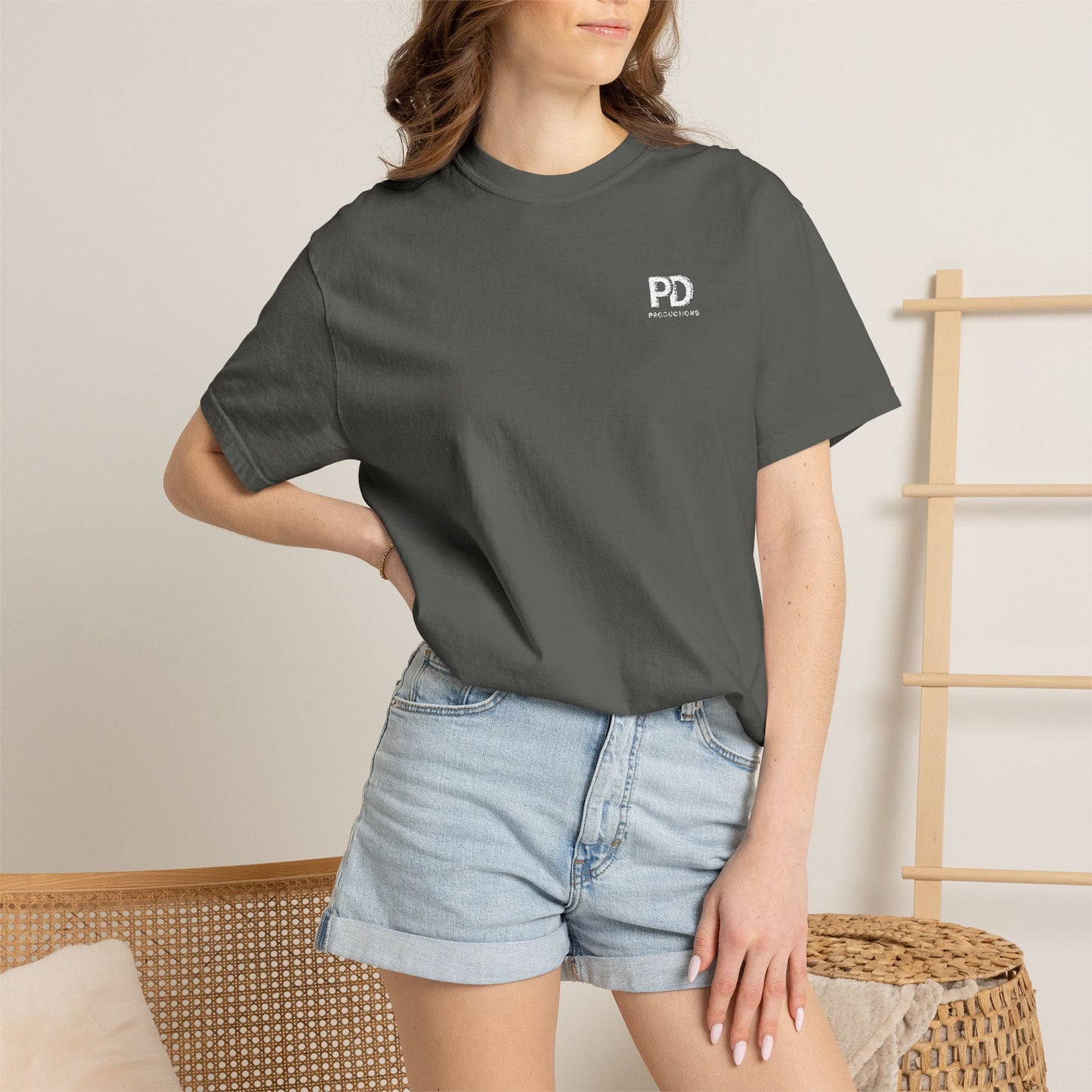 PD Productions Embroidered T-Shirt