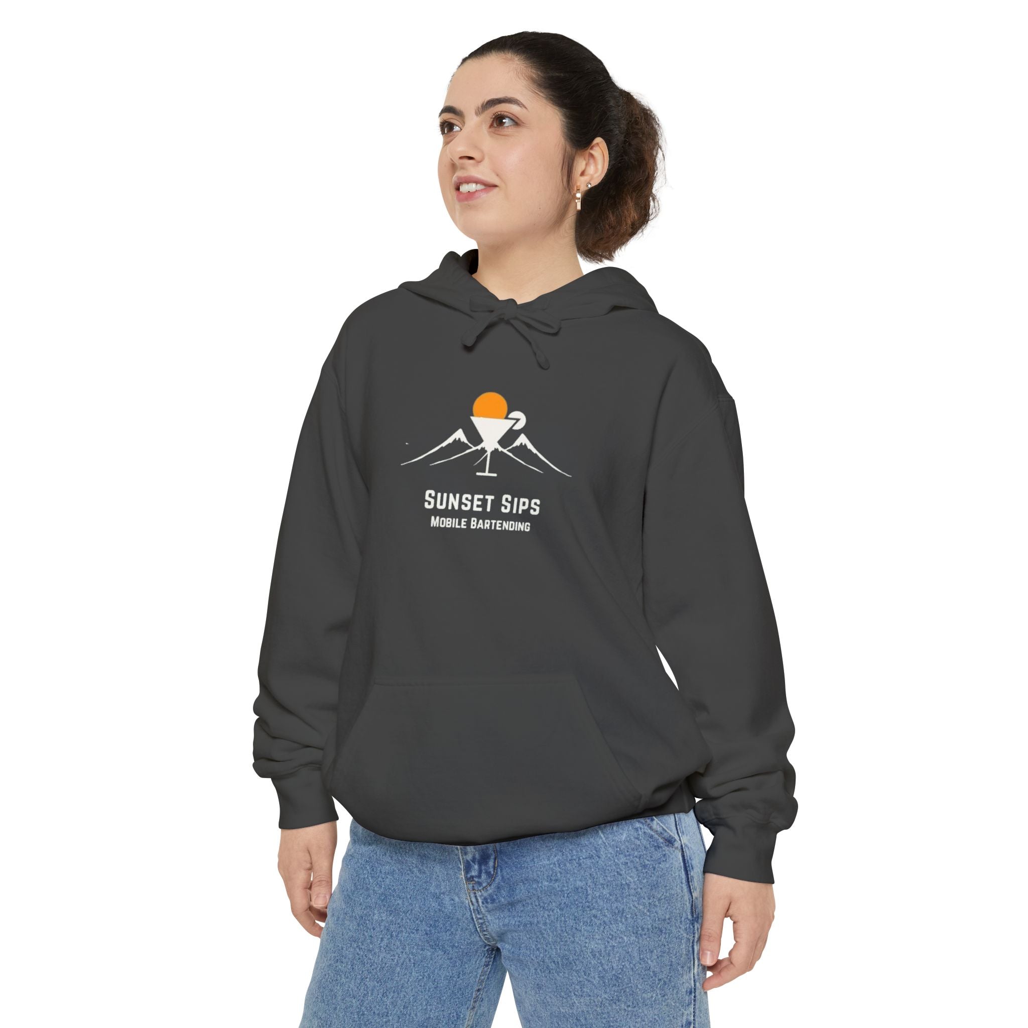 Sunset Sips Mobile Bartending Hoodie