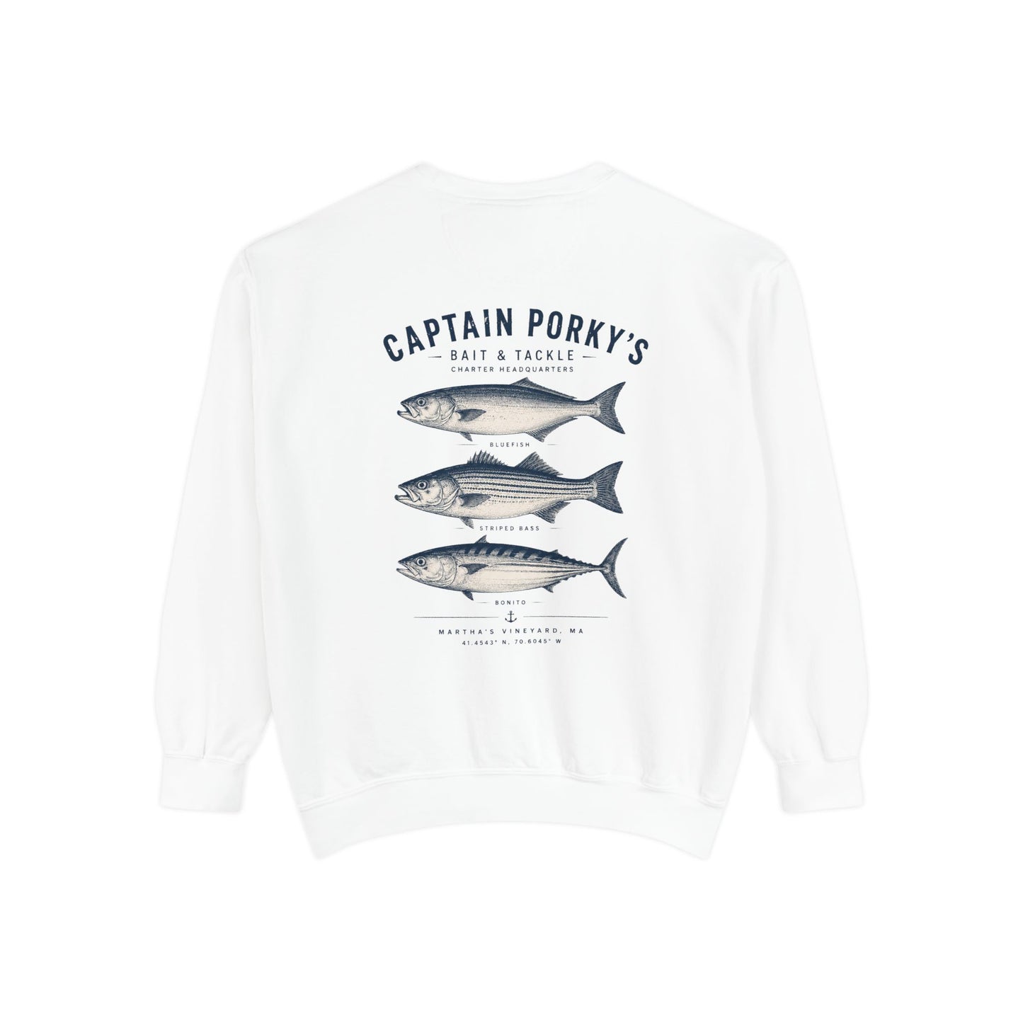 Capt. Porky’s Bait & Tackle Gamefish Crewneck