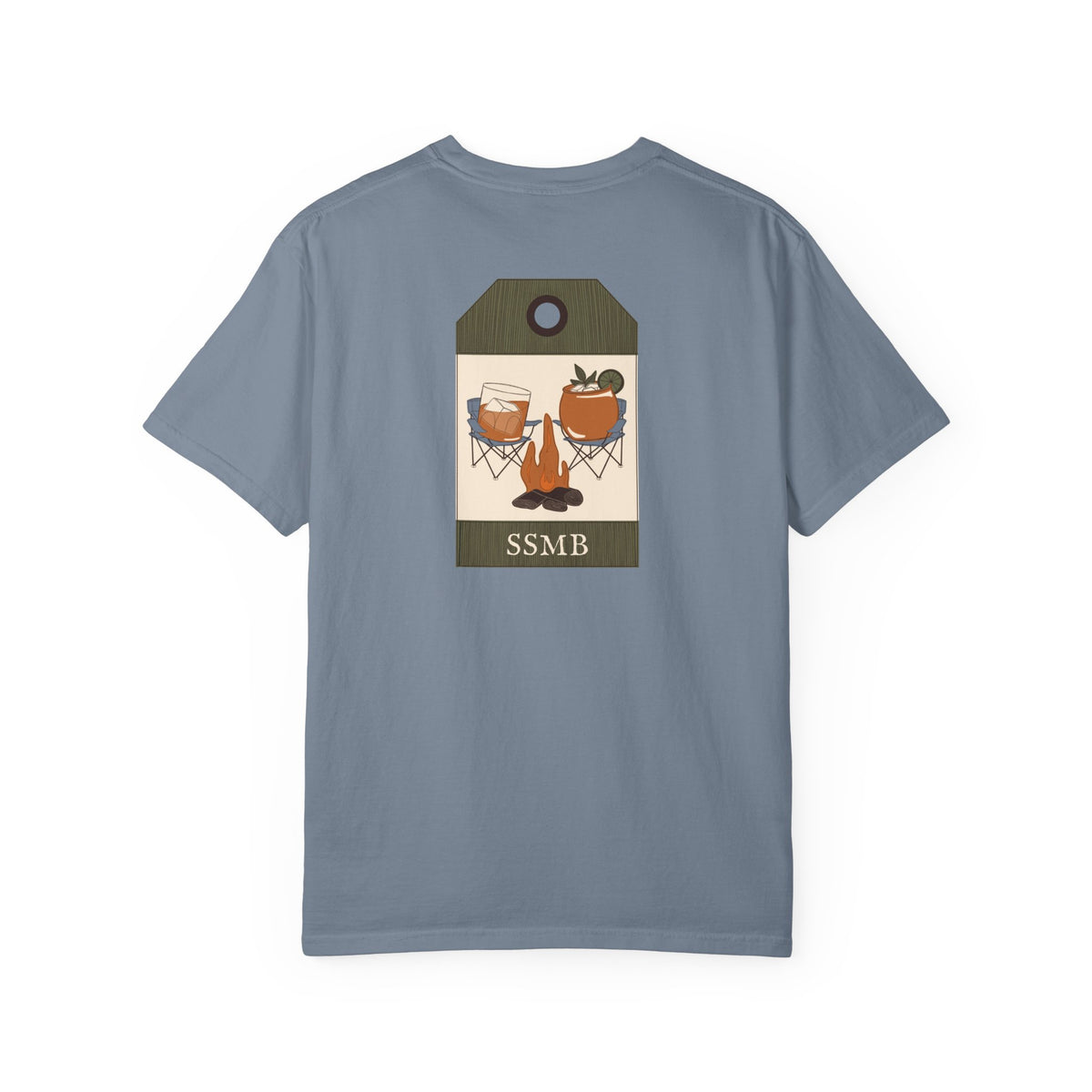 Sunset Sips Vintage Tag T-Shirt