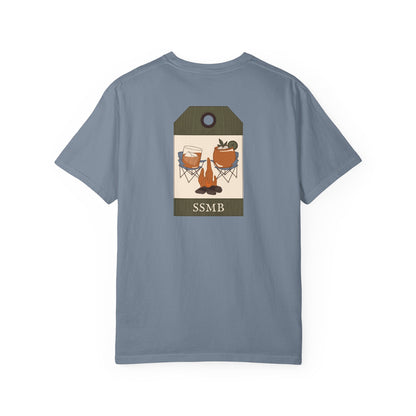 Sunset Sips Vintage Tag T-Shirt
