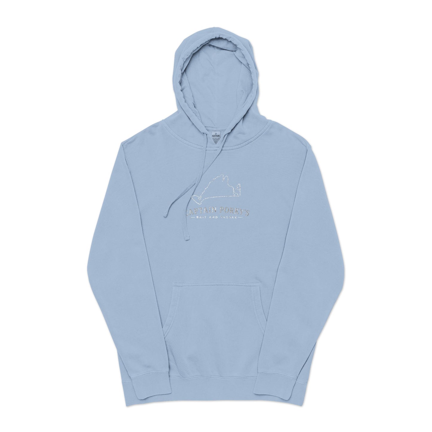 Capt. Pork's Bait & Tackle Embroidered Island Hoodie