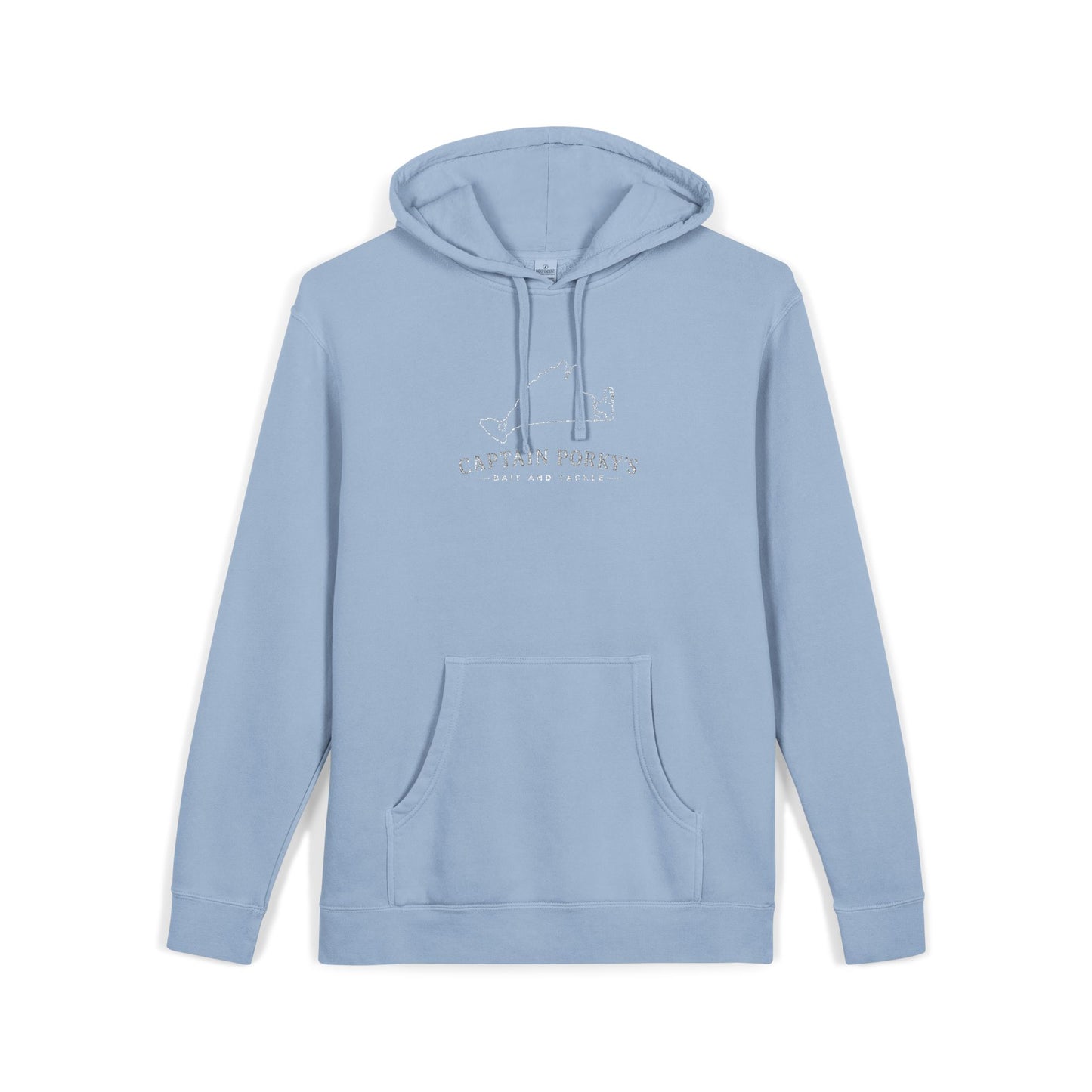 Capt. Pork's Bait & Tackle Embroidered Island Hoodie