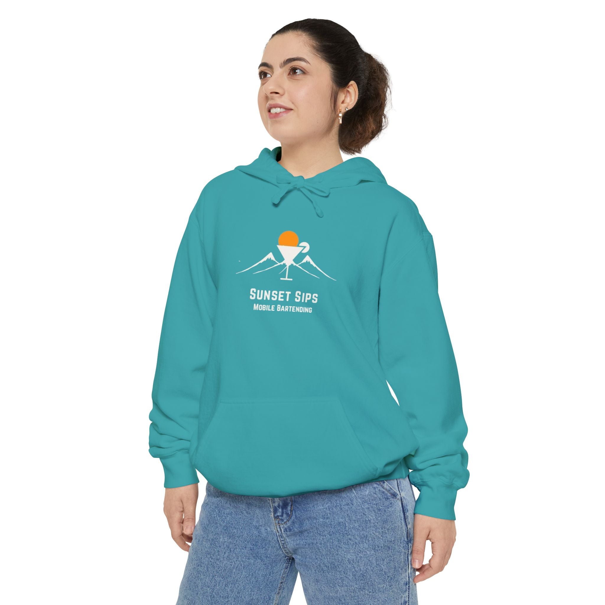 Sunset Sips Mobile Bartending Hoodie