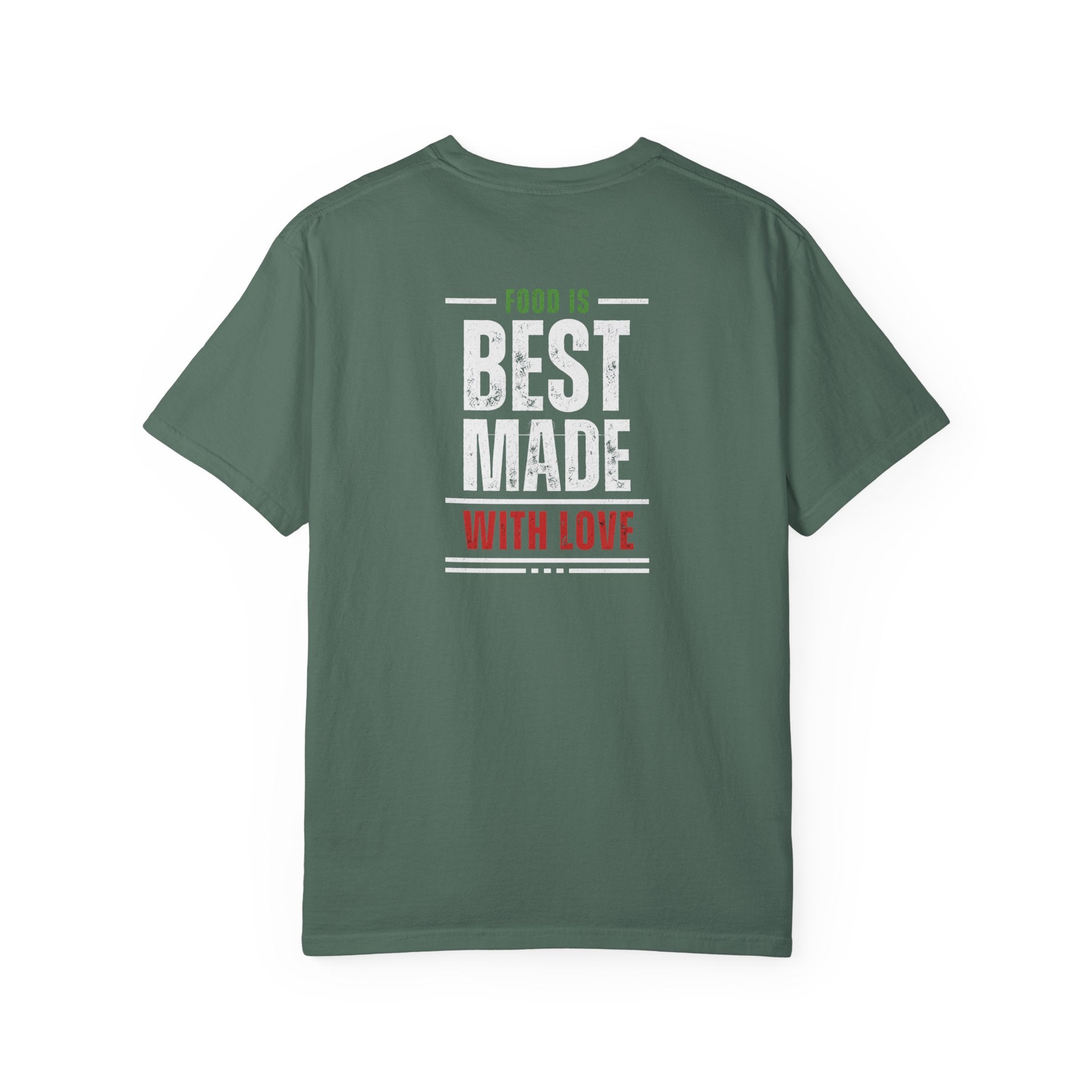Paisani "Food is Best Made With Love" T-Shirt