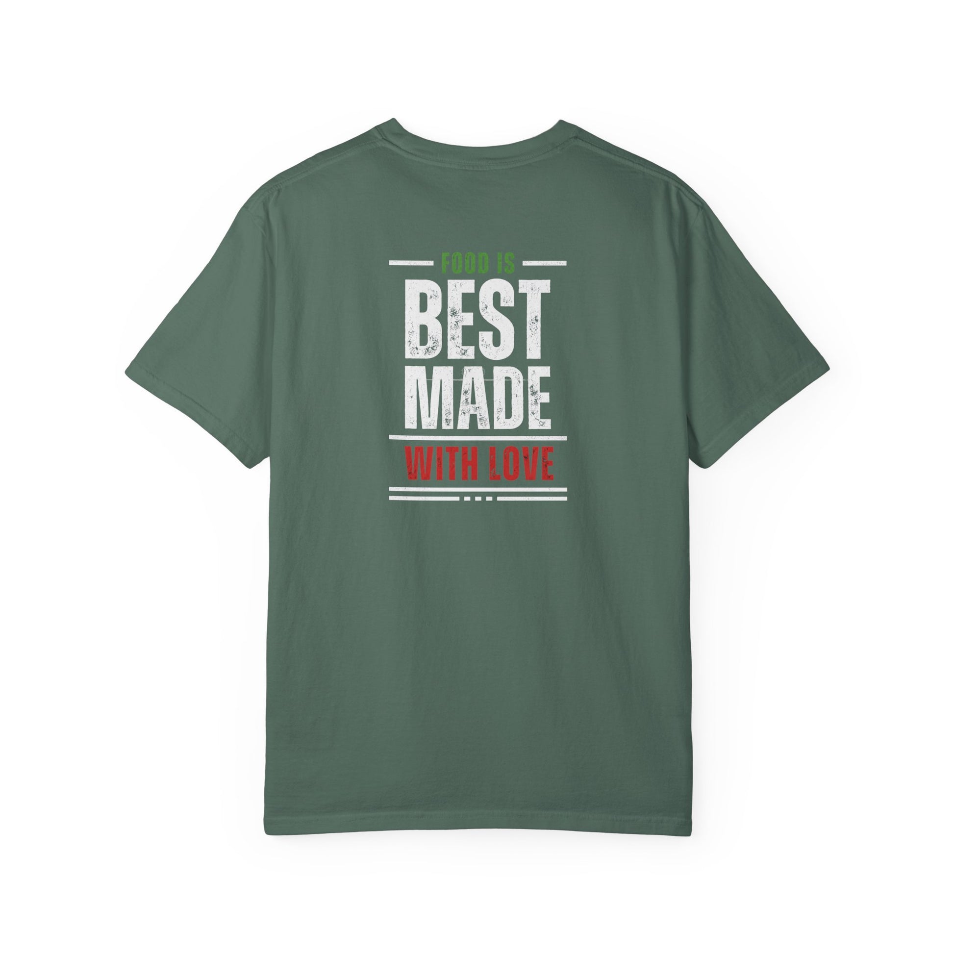 Paisani "Food is Best Made With Love" T-Shirt