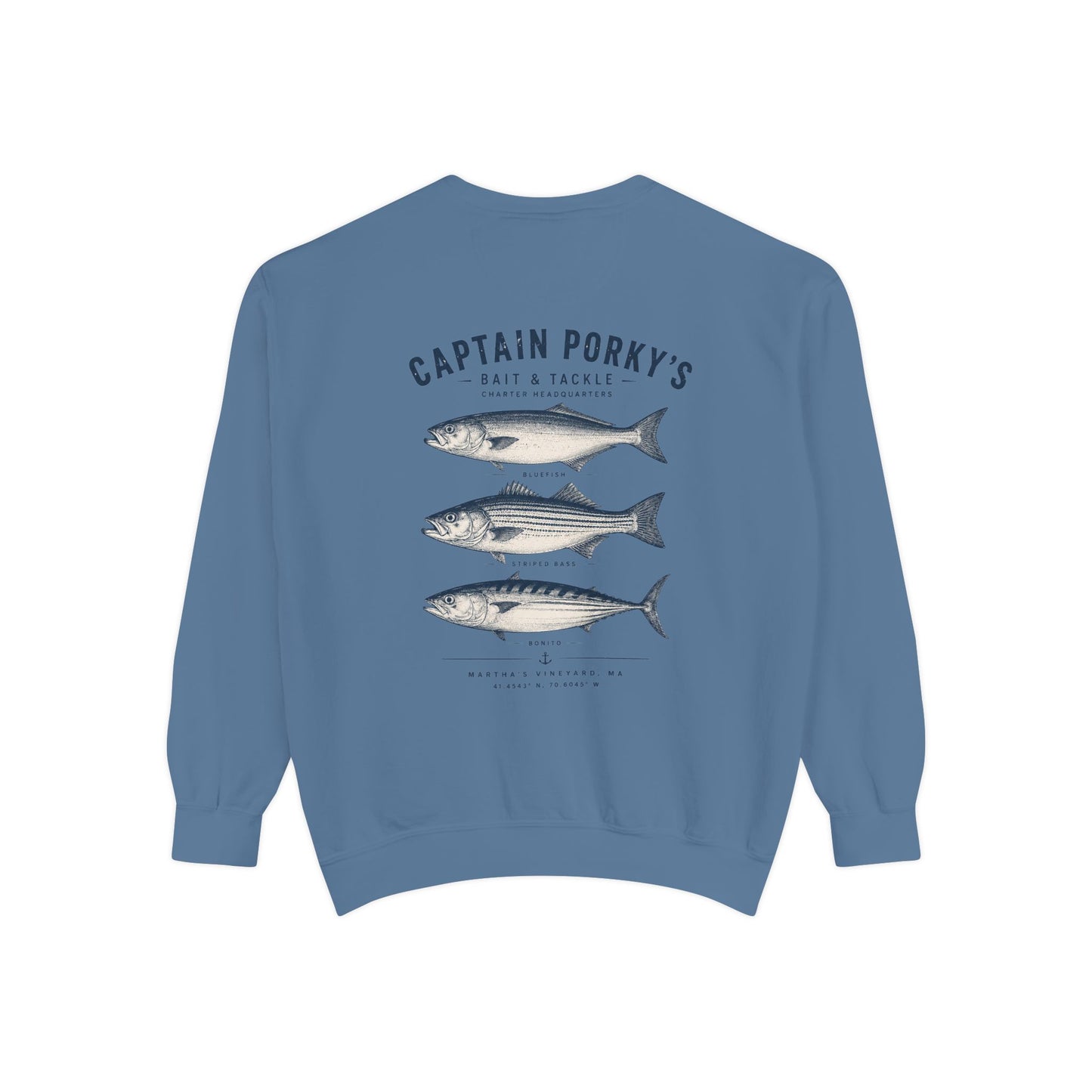 Capt. Porky’s Bait & Tackle Gamefish Crewneck