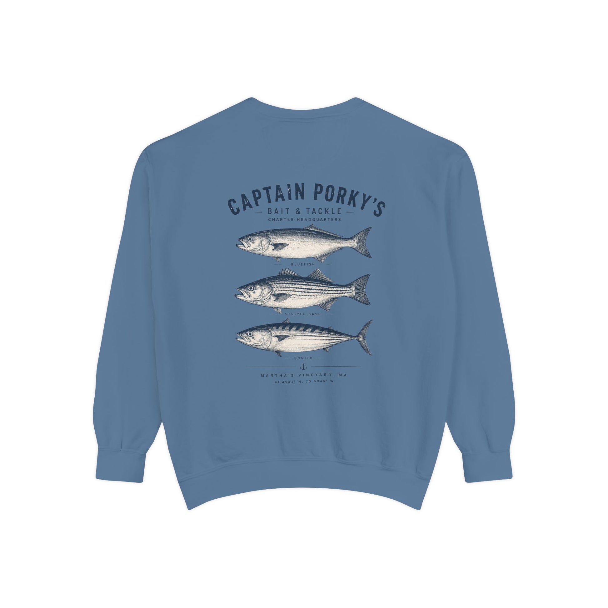Capt. Porky’s Bait & Tackle Gamefish Crewneck