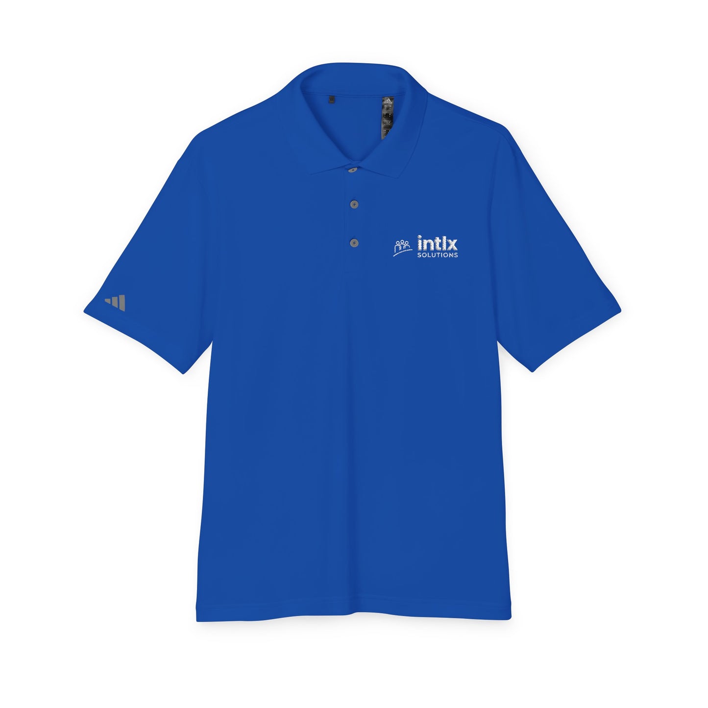 intlx Adidas Polo White logo