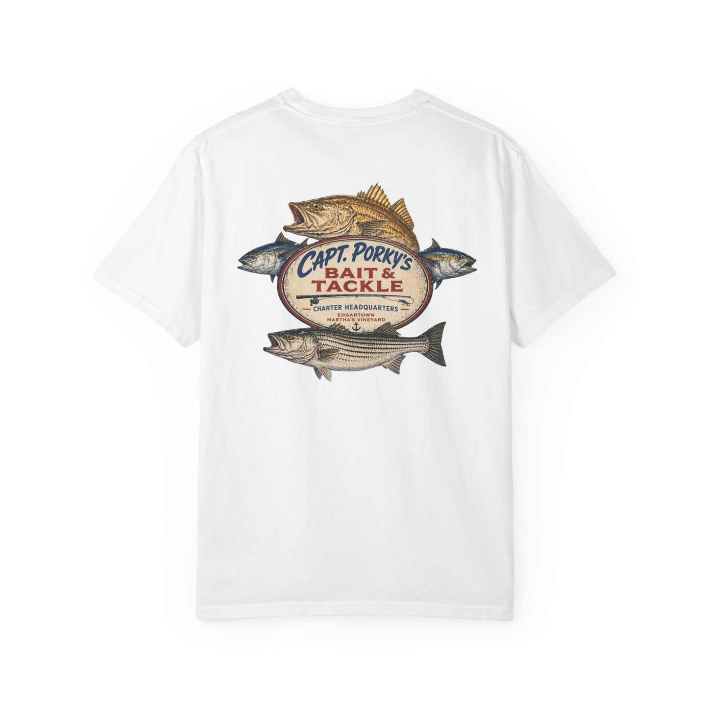 Capt. Porky’s Bait & Tackle Fishing T-Shirt