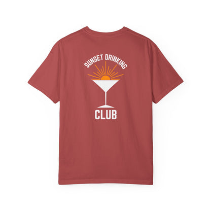 Sunset Sips Mobile Bartending T-Shirt