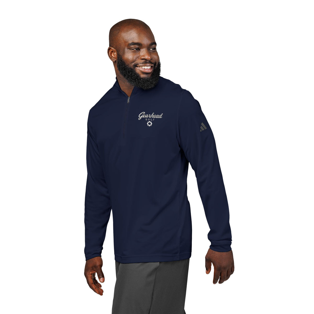 Gearhead Golf Embroidered Quarter-Zip Pullover