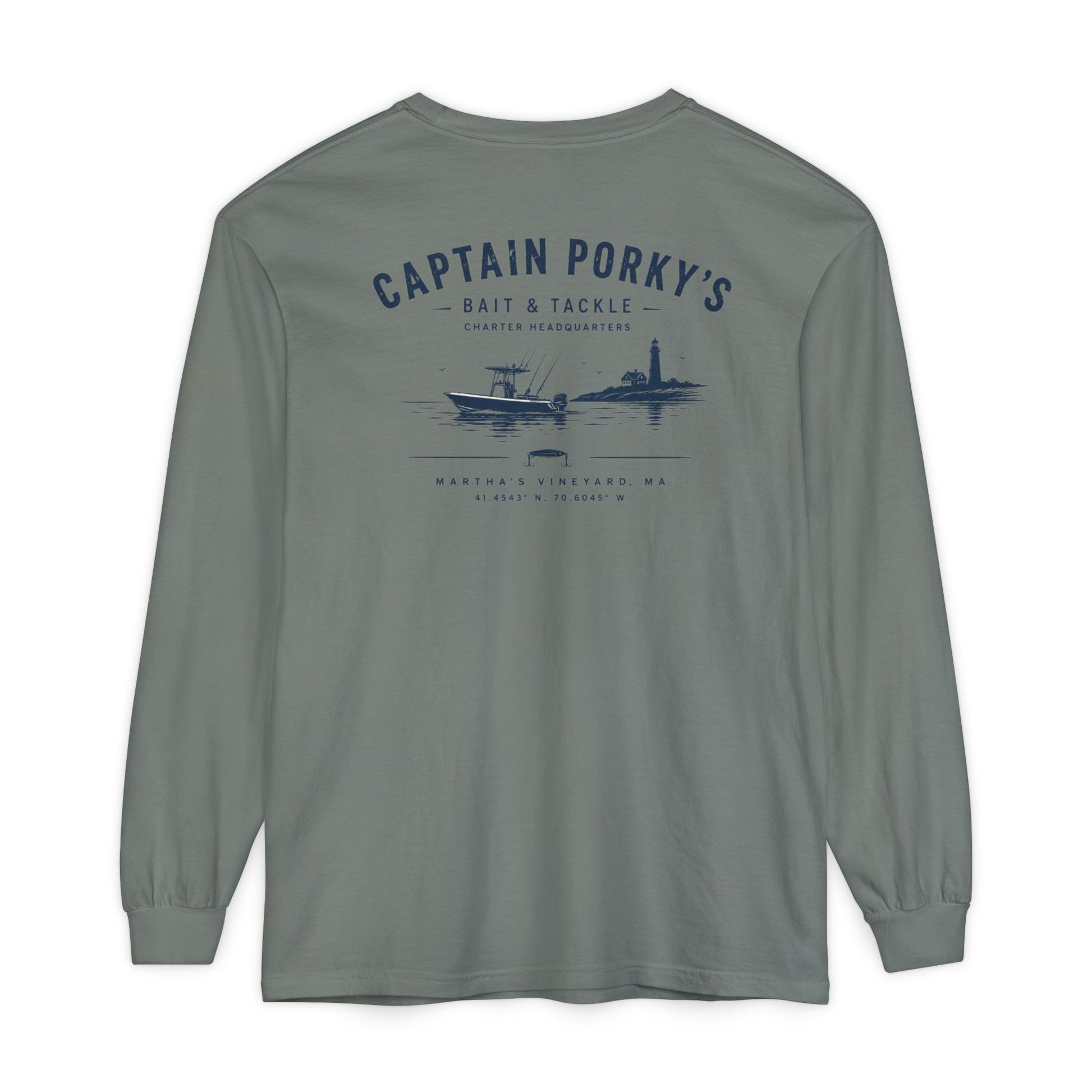 Capt. Porky’s Bait & Tackle West Chop Long Sleeve Tee